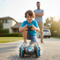 NueNext RC Auto für Kinder – Wasserdicht & steuerbar an Land und im Wasser – 60 Min. Spielzeit – Blau