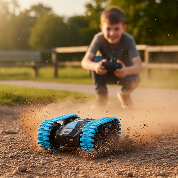 Little Monkeez Trail Master Bestuurbare auto - Blauw