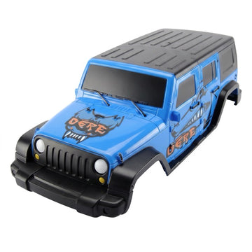 Blue Monster Cover voor Aqua RC Auto – Stoere Nieuwe Look voor Land & Water