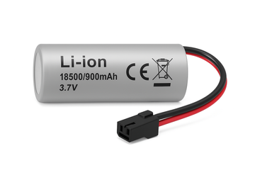 Li-ion Accu 3.7V 900mAh - 18500 Oplaadbare Batterij voor RC Auto