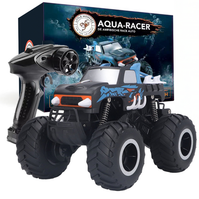 Aqua Monster Truck ACTION  Bestuurbare Auto - RC Truck 2.4Ghz Raceauto stoere waterdichte RC autoRace Auto