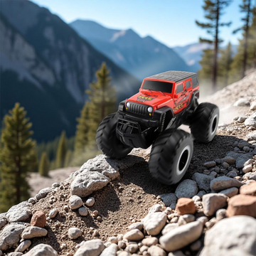 Little Monkeez Aqua Sand Racer Bestuurbare Auto voor Buiten - Rood