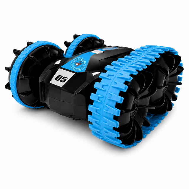 Little Monkeez Trail Master Bestuurbare auto - Blauw — productfoto
